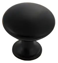 DIECAST KNOB, 30MM, MATTE BLACK