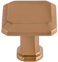 CHARLESTON KNOB, 28MM, ROSE GOLD