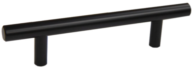 BAR PULL, 96MM, MATTE BLACK