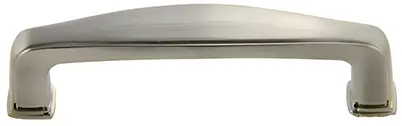 CHARLOTTE PULL, 96MM, SATIN NICKEL